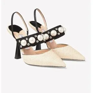 靴 Jimmy Choo BRESLIN 100 Jimmy Choo Women's Breslin 100 High Heel Pointed Toe Stud